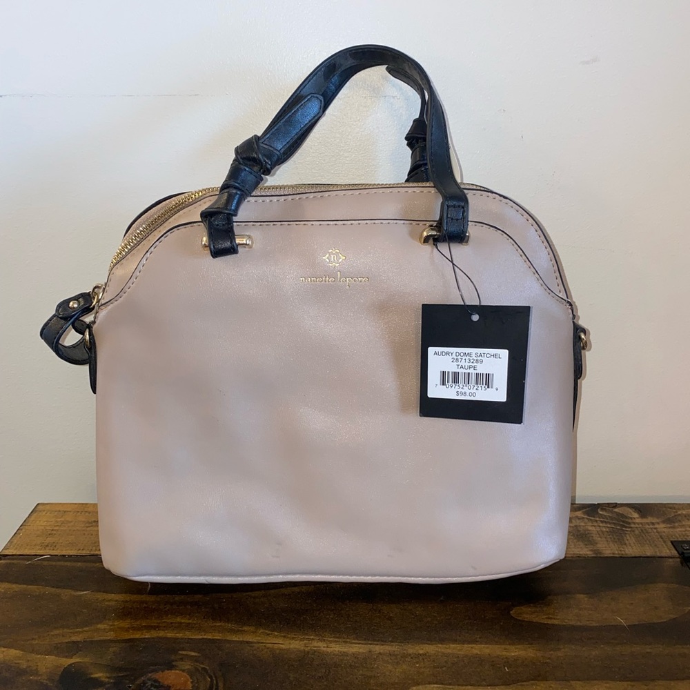 Nanette Lepore Audrey Dome Satchel Purse NWT